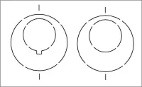 2055 Offset Center Rings