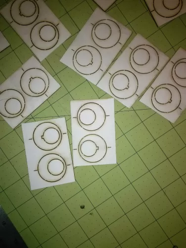 Off Set BT5520 Centering Rings Set of 5