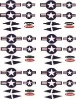 Mach 10 Boost Glider decals  (6 sets)