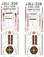 U.S.S. Atlantis Decals